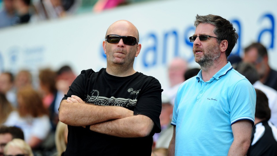 Swansea City supporters