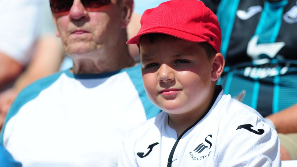Swansea City supporters