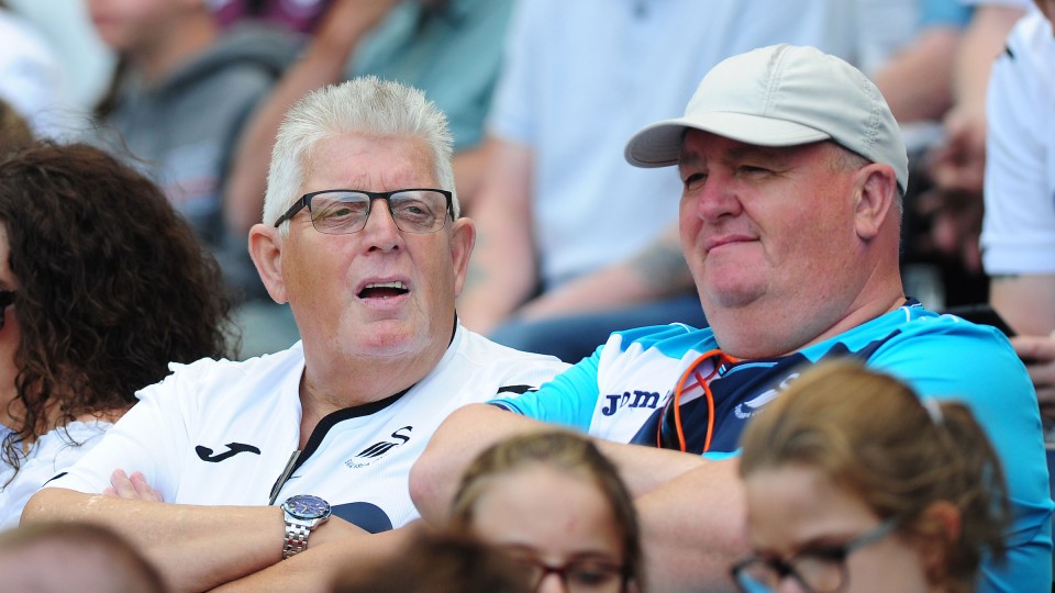 Swansea City supporters