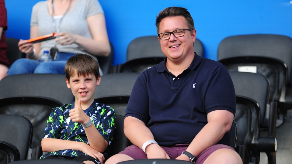 Swansea City supporters