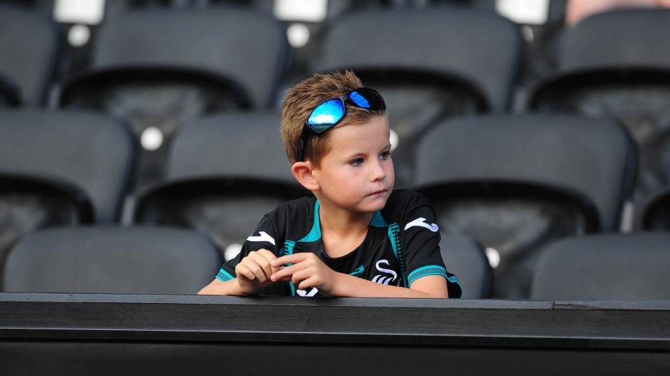 Swansea City supporters
