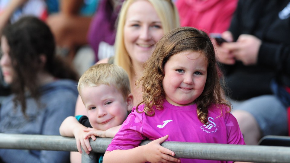 Swansea City supporters