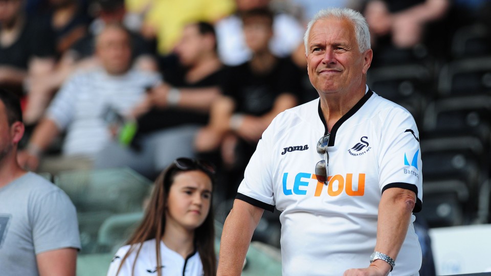 Swansea City supporters