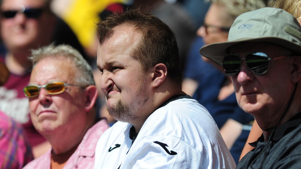 Swansea City supporters