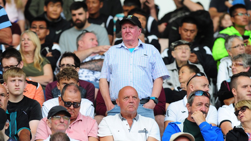 Swansea City supporters