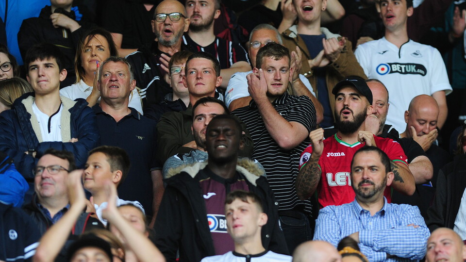 Swansea City fans