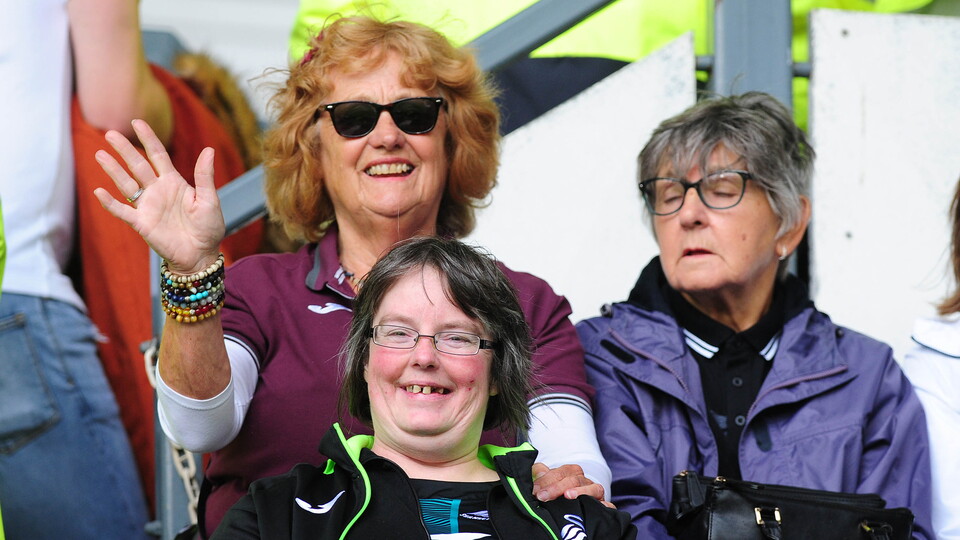 Swansea City fans