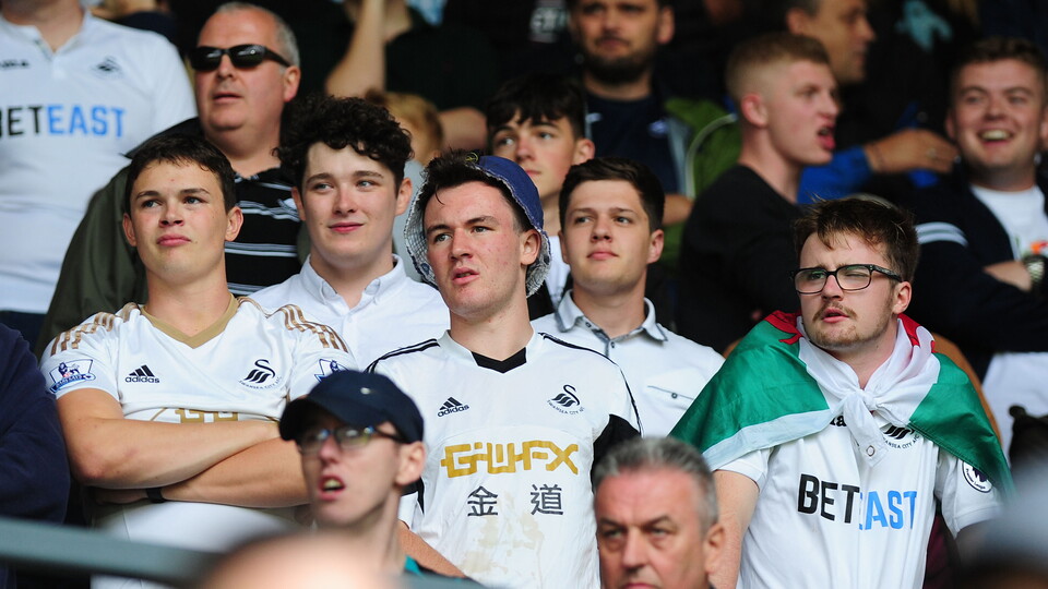 Swansea City fans