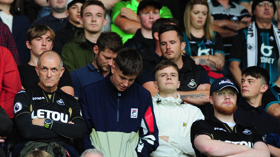 Swansea City fans