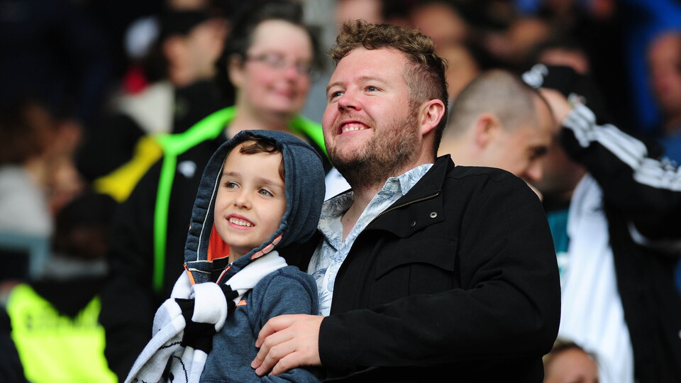 Swansea City fans