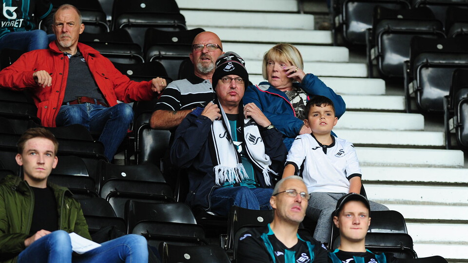 Swansea City fans