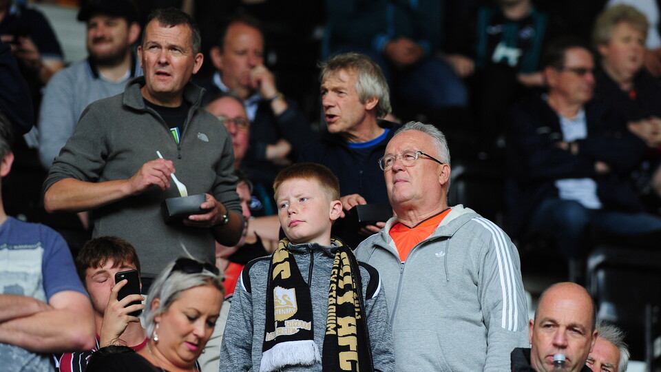Swansea City fans