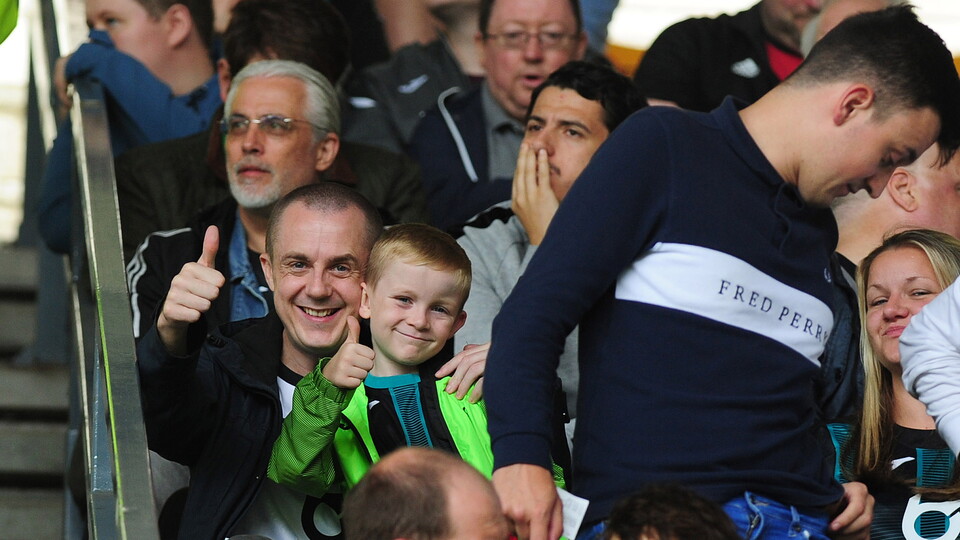 Swansea City fans