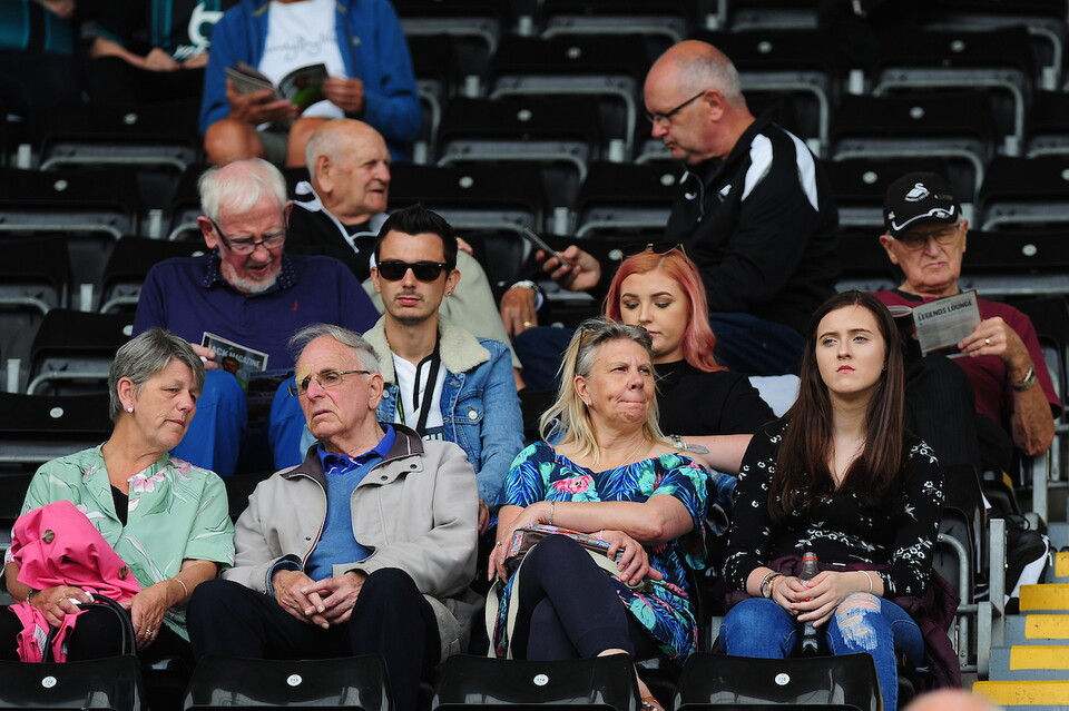 Swansea City supporters