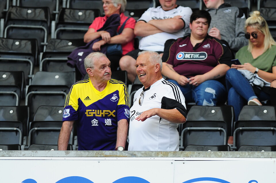 Swansea City supporters