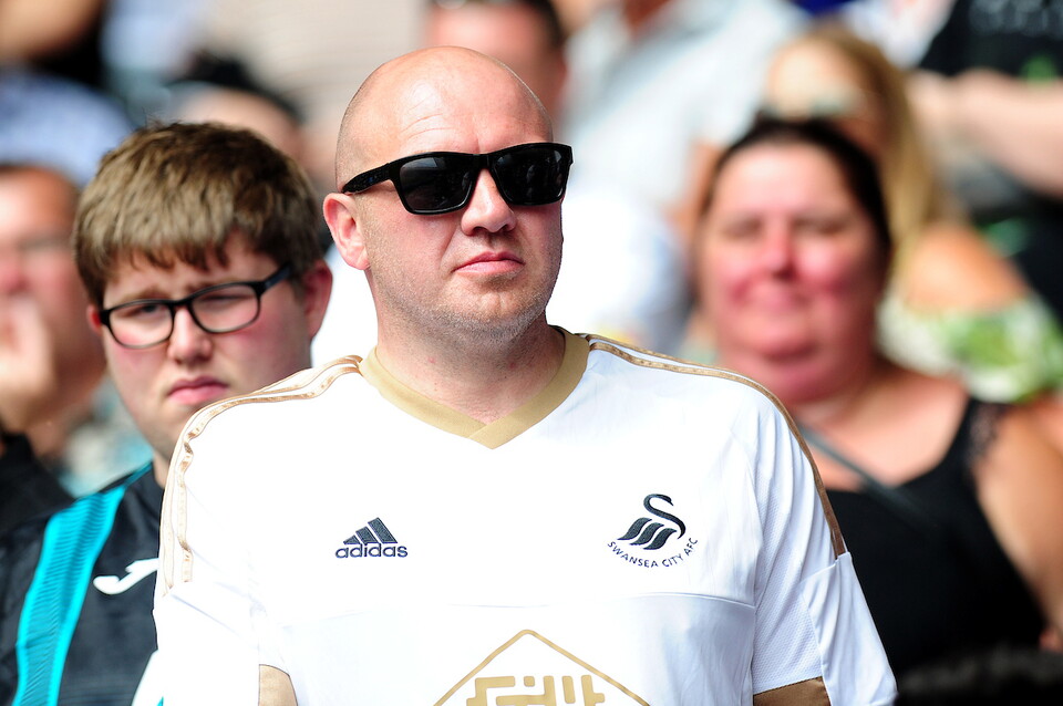 Swansea City supporters