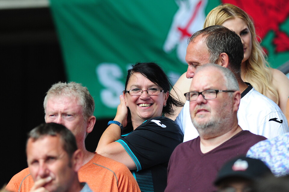 Swansea City supporters