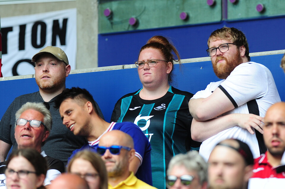 Swansea City supporters