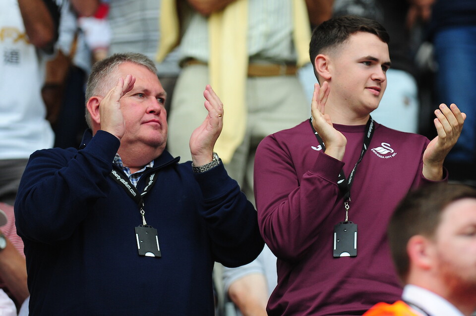 Swansea City supporters