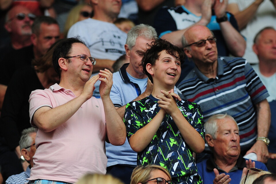 Swansea City supporters
