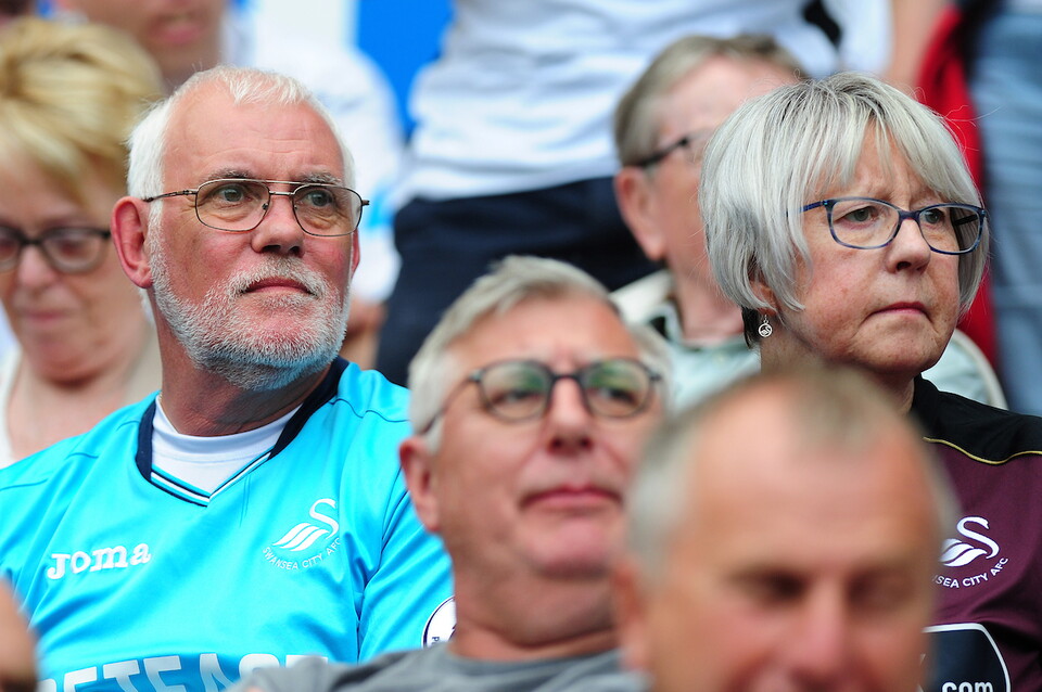 Swansea City supporters