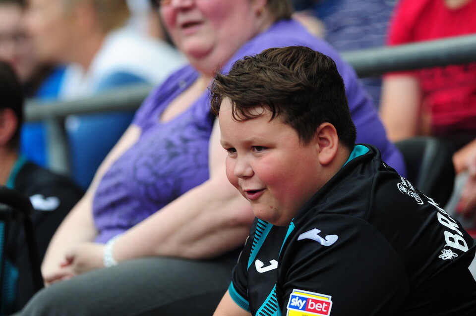 Swansea City supporters