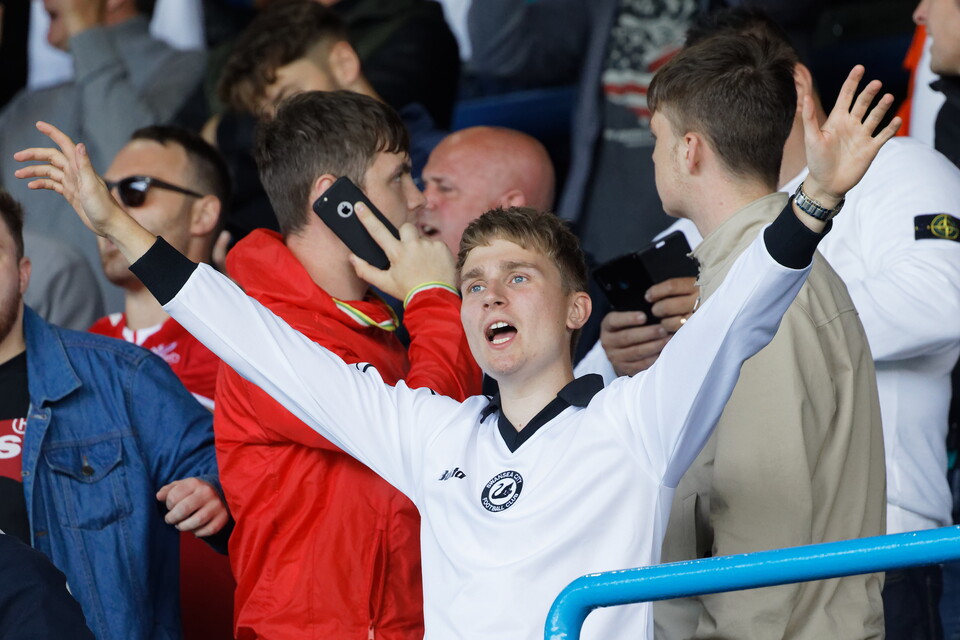 Swansea City supporters