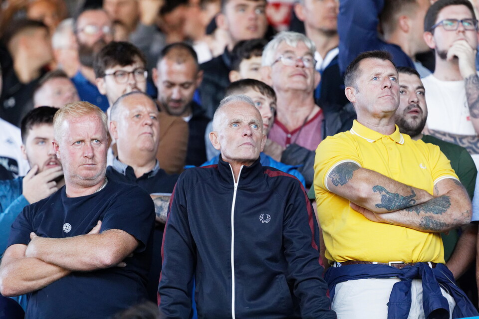 Swansea City supporters