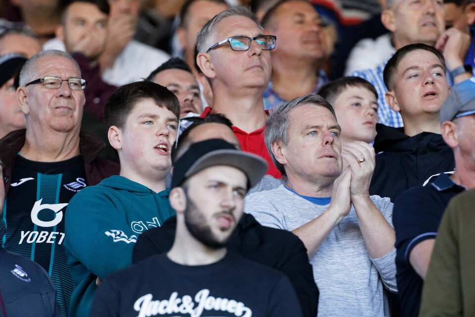Swansea City supporters