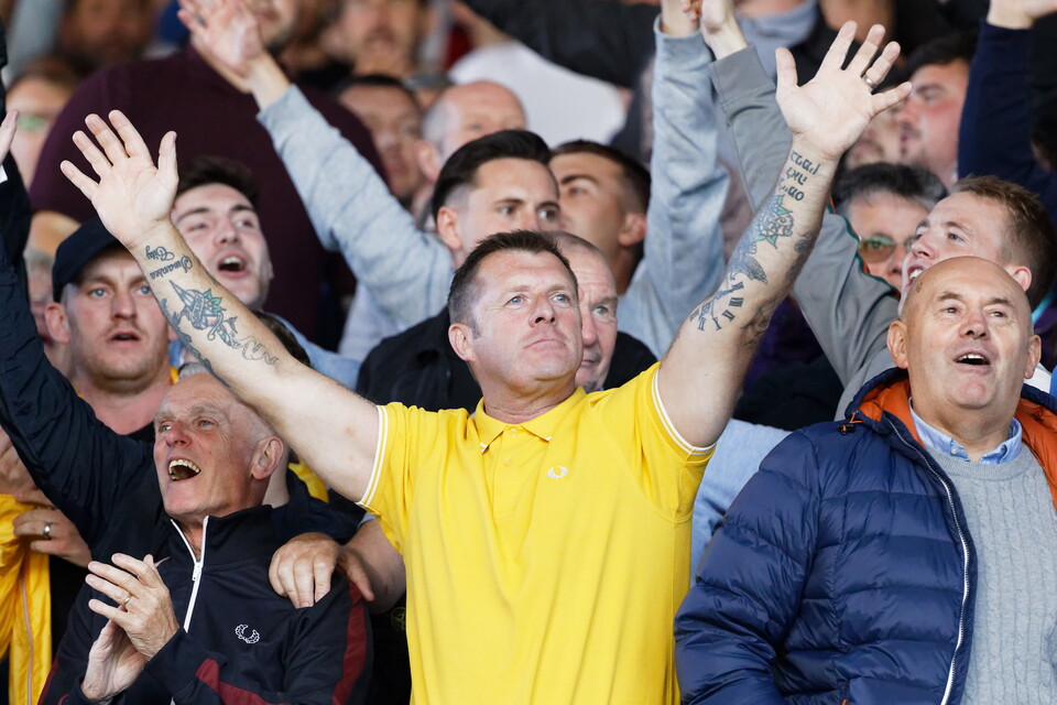 Swansea City supporters