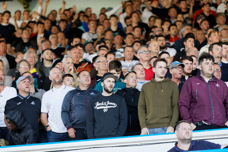 Swansea City supporters