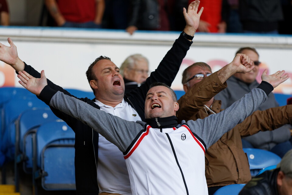 Swansea City supporters
