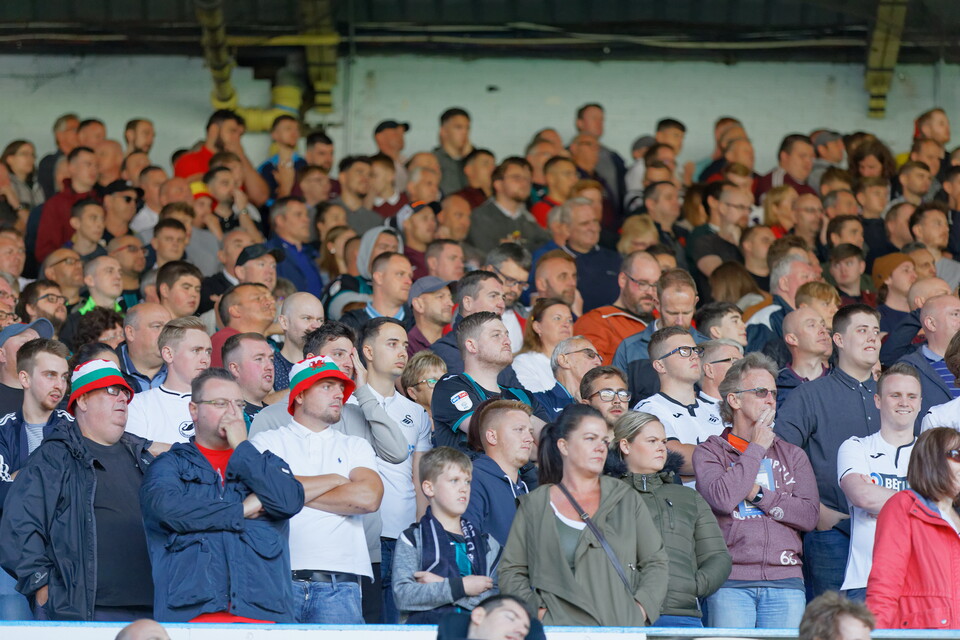 Swansea City supporters