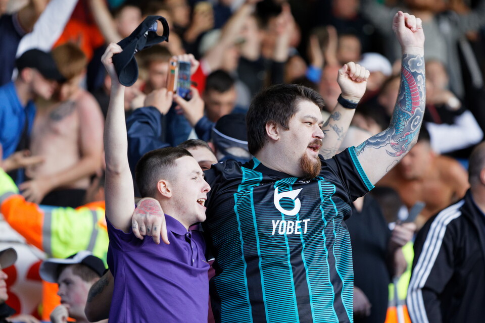 Swansea City supporters