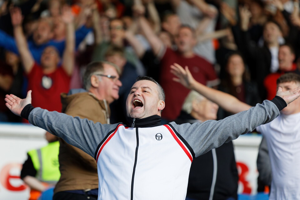 Swansea City supporters