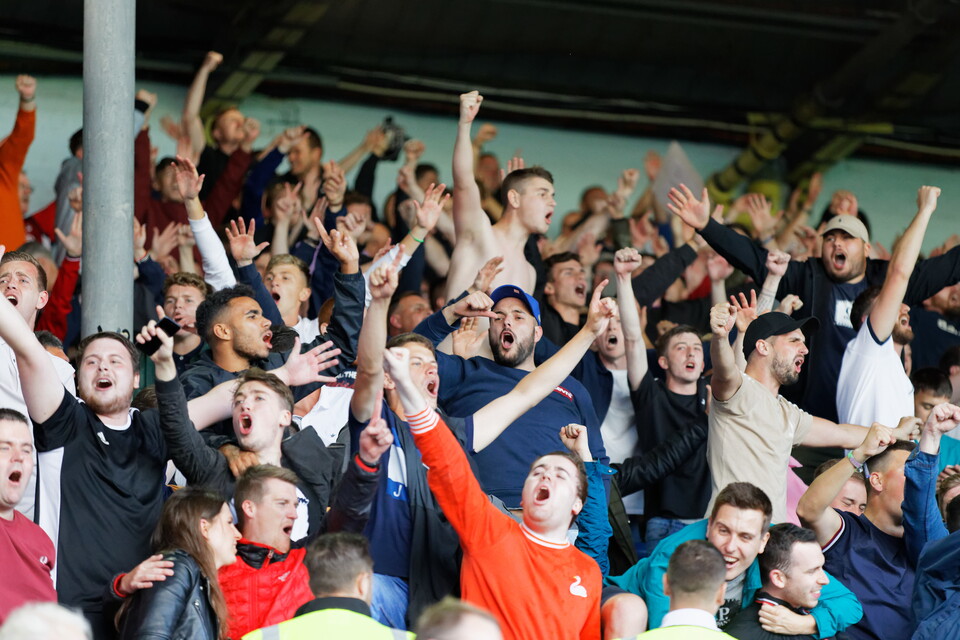 Swansea City supporters