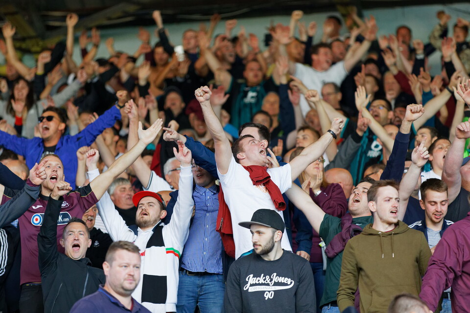 Swansea City supporters