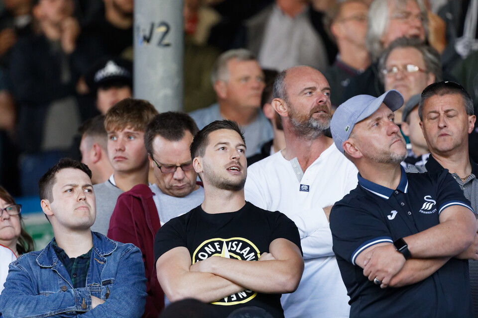 Swansea City supporters
