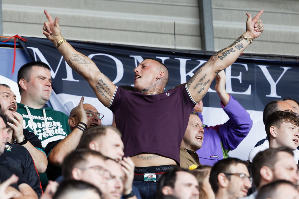 Swansea City supporters