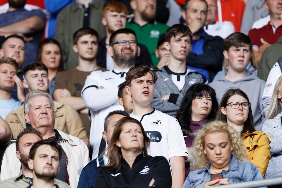 Swansea City supporters