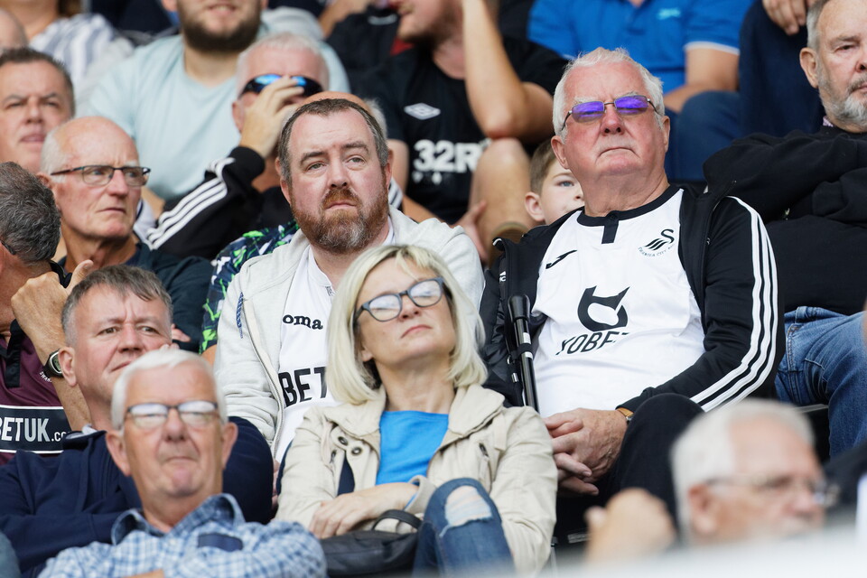 Swansea City supporters