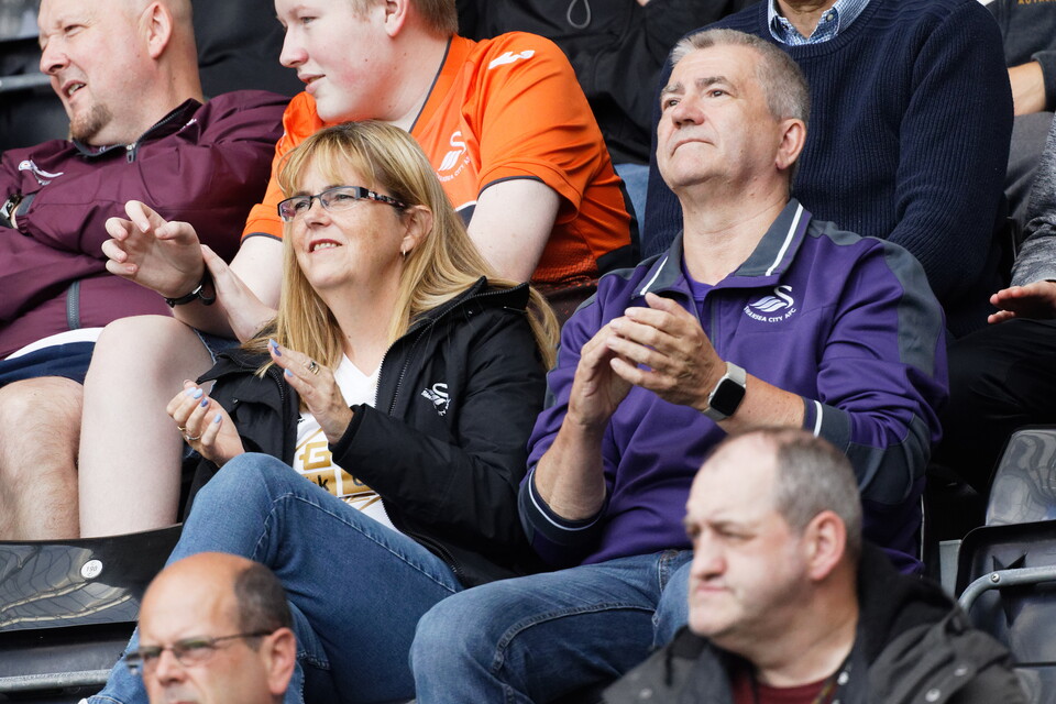Swansea City supporters