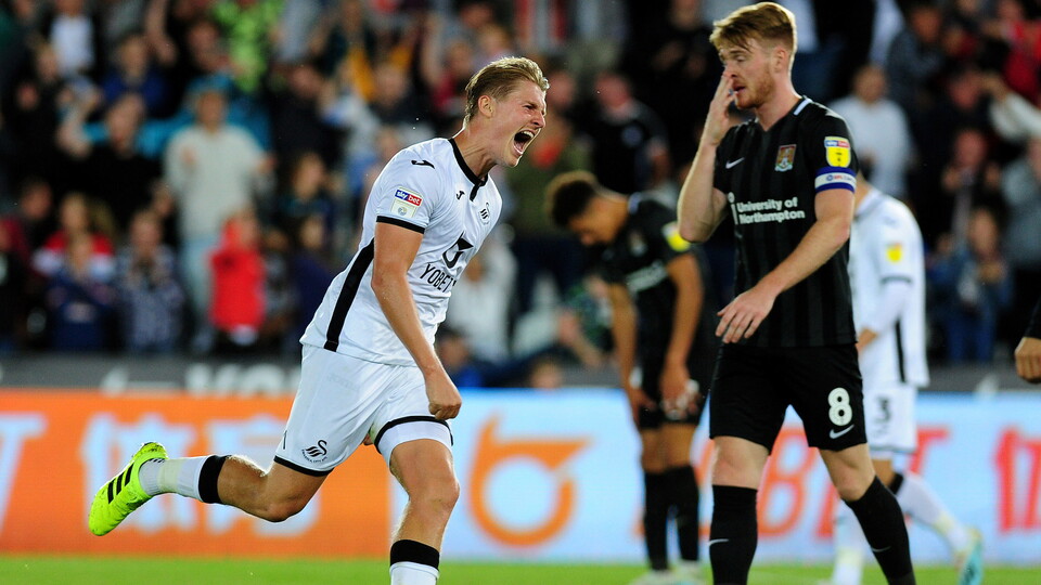 Swansea City v Northampton Town