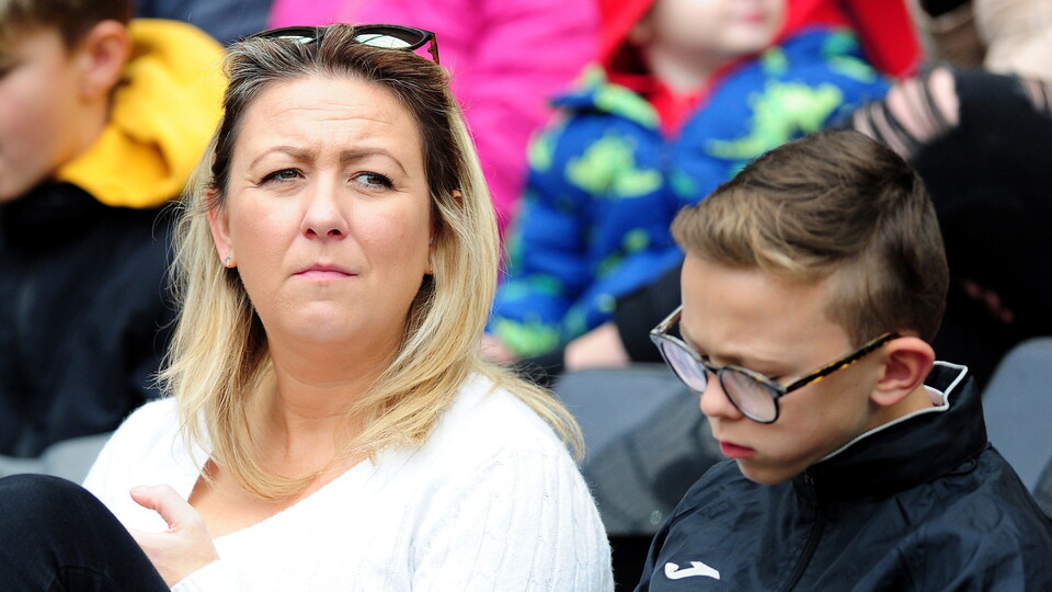 Swansea City supporters