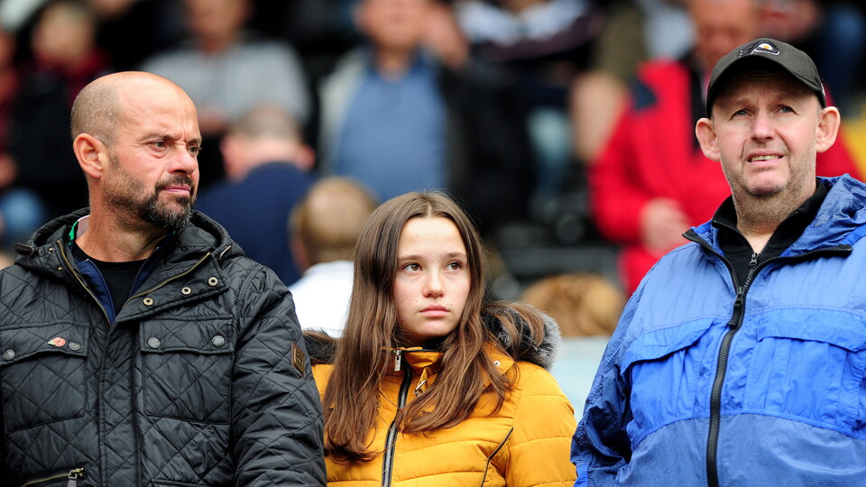 Swansea City supporters