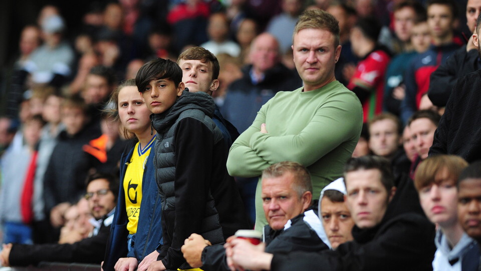 Swansea City supporters