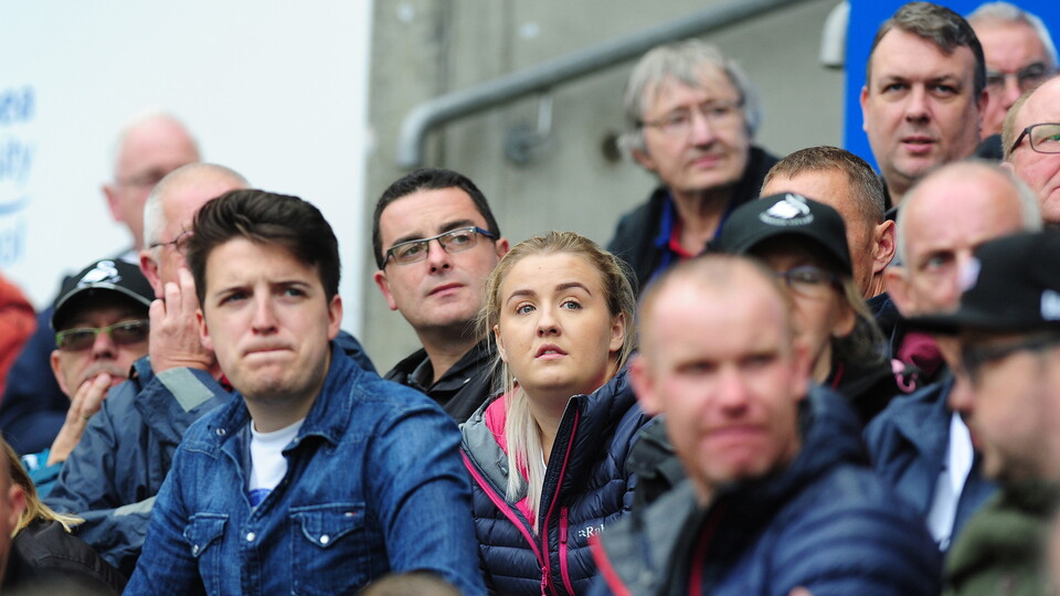 Swansea City supporters