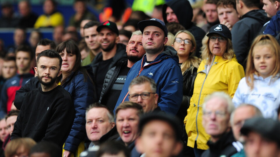 Swansea City supporters