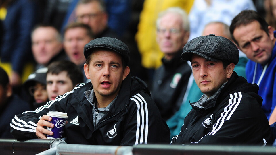 Swansea City supporters