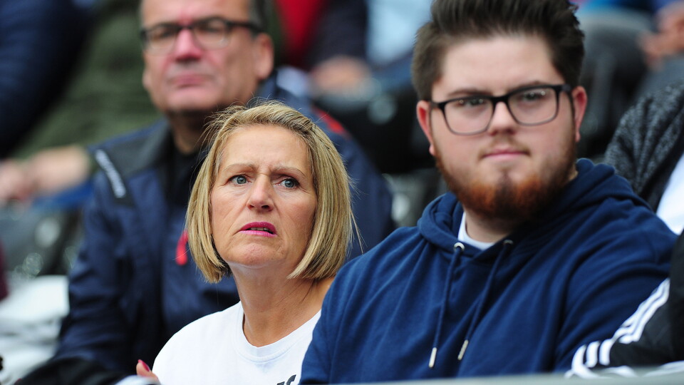Swansea City supporters